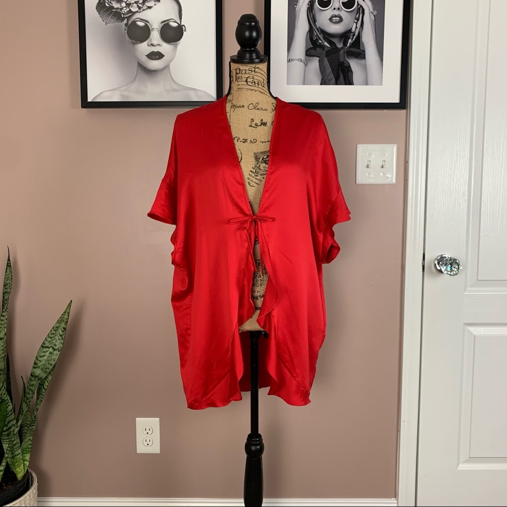 Red Victoria secret satin nighty